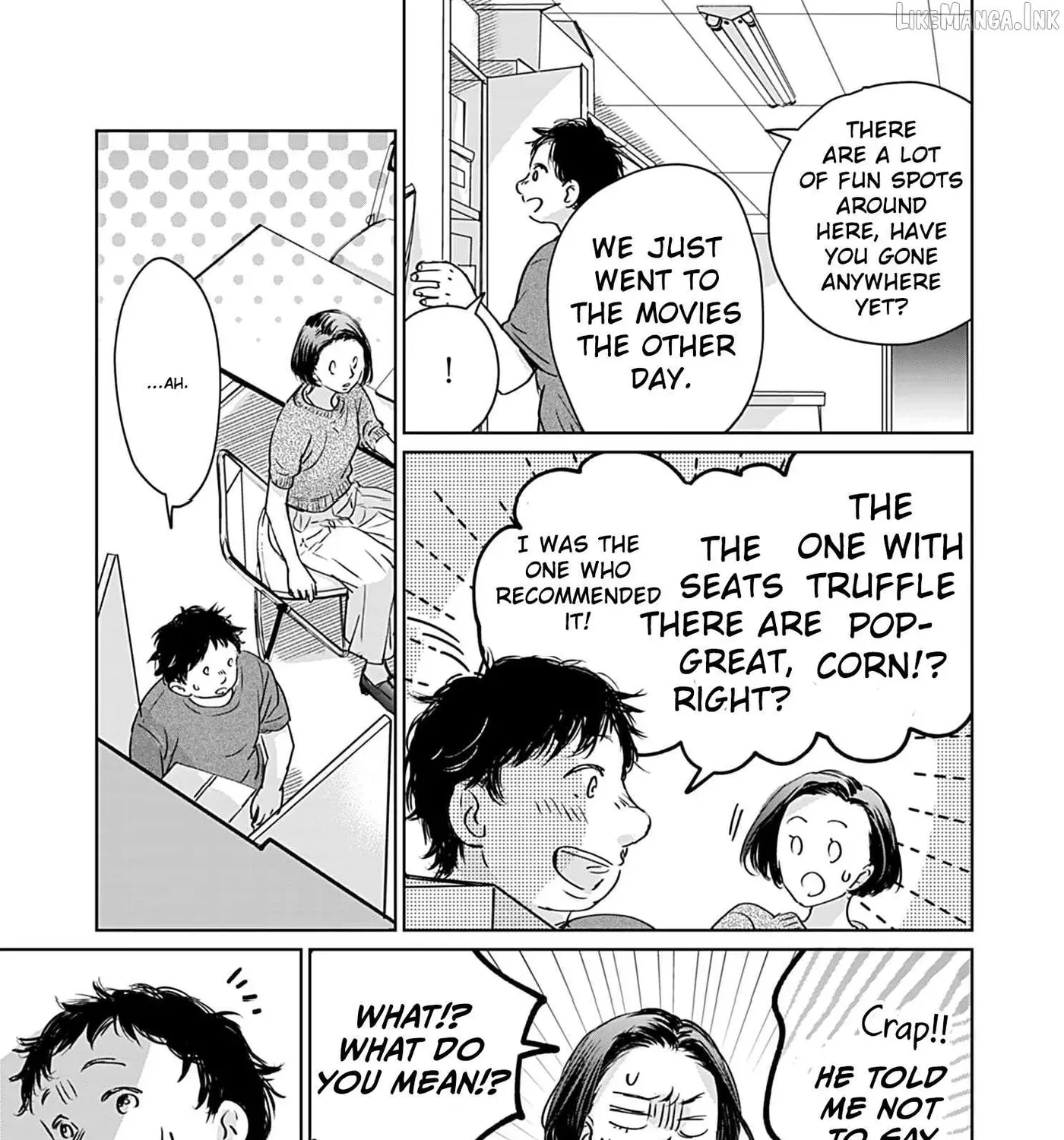 I'm Not Gonna Eat You or Anything — My Love Story with a Former Delinquent, chapter 11, page 55