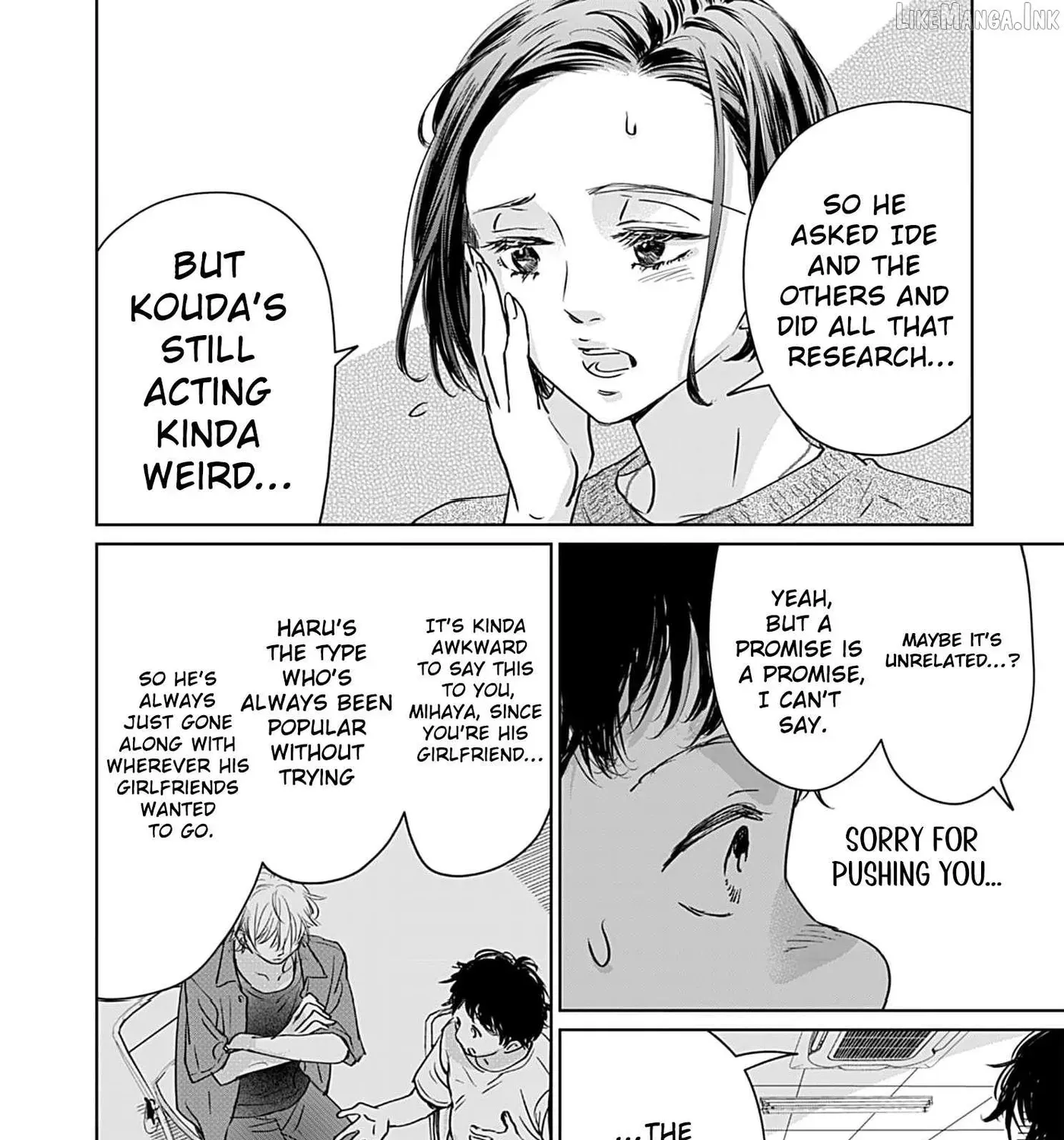 I'm Not Gonna Eat You or Anything — My Love Story with a Former Delinquent, chapter 11, page 57