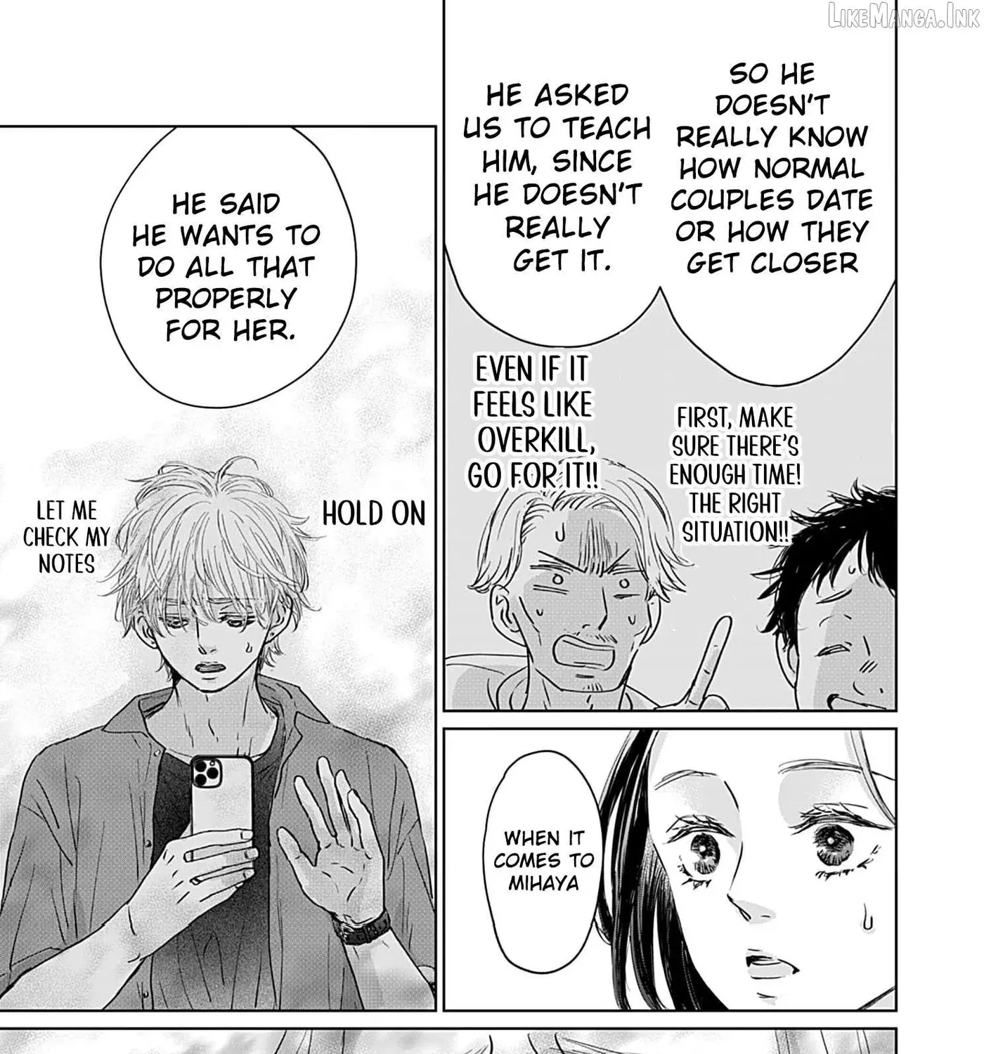 I'm Not Gonna Eat You or Anything — My Love Story with a Former Delinquent, chapter 11, page 59