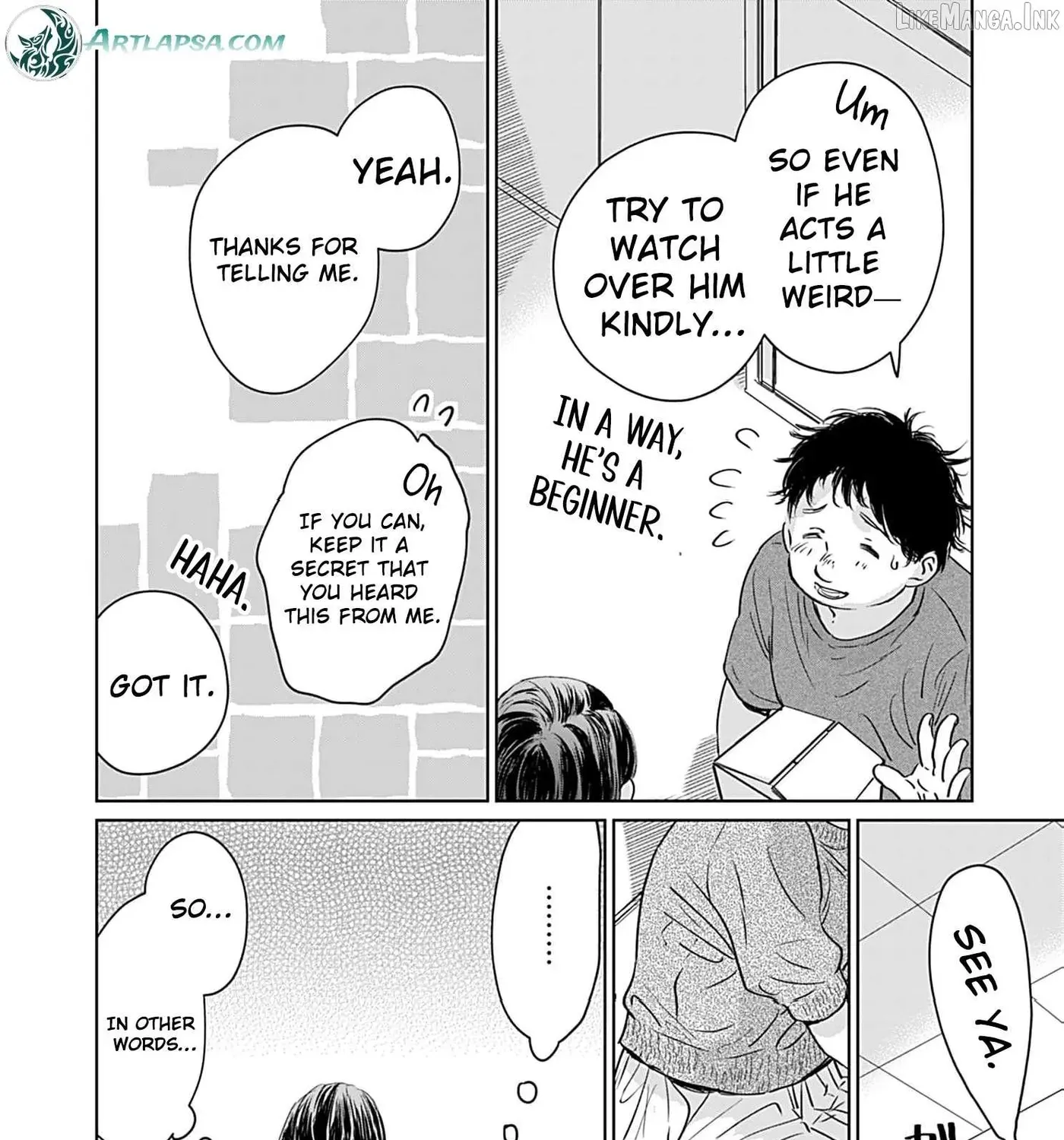 I'm Not Gonna Eat You or Anything — My Love Story with a Former Delinquent, chapter 11, page 61