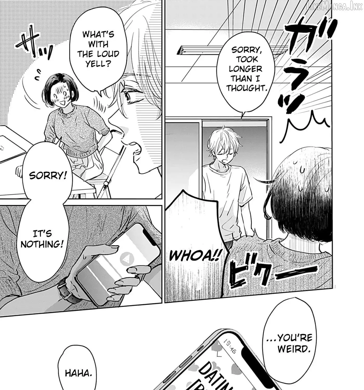 I'm Not Gonna Eat You or Anything — My Love Story with a Former Delinquent, chapter 11, page 67