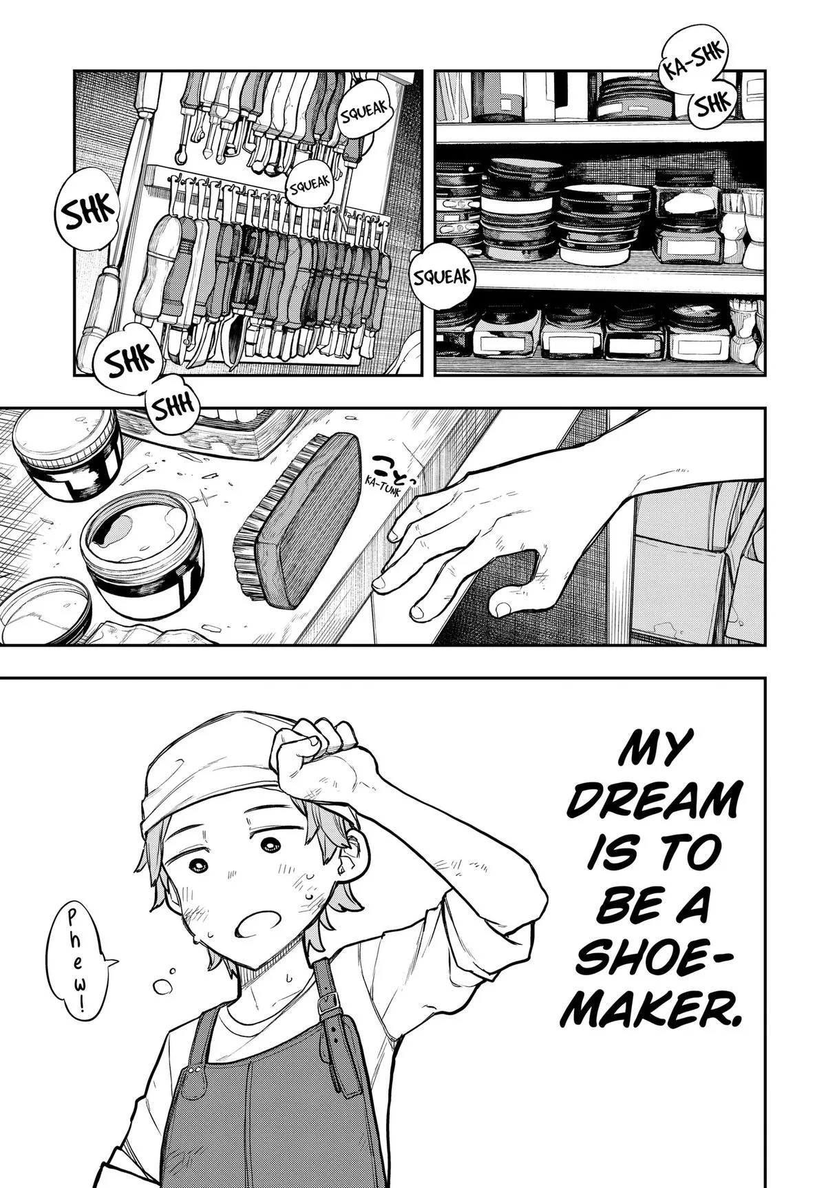 Evangeline Puts on Shoes, chapter 1, page 17