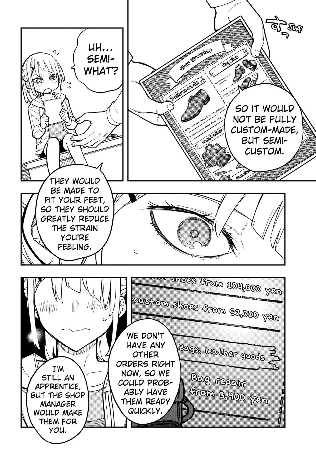 Evangeline Puts on Shoes, chapter 1, page 38