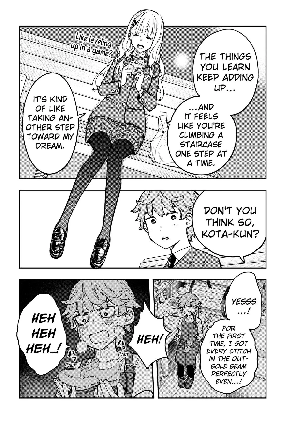 Evangeline Puts on Shoes, chapter 3, page 8