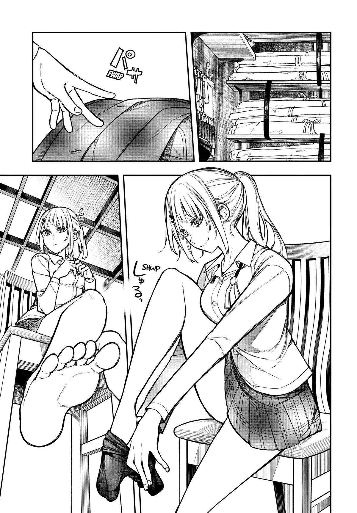 Evangeline Puts on Shoes, chapter 3, page 33