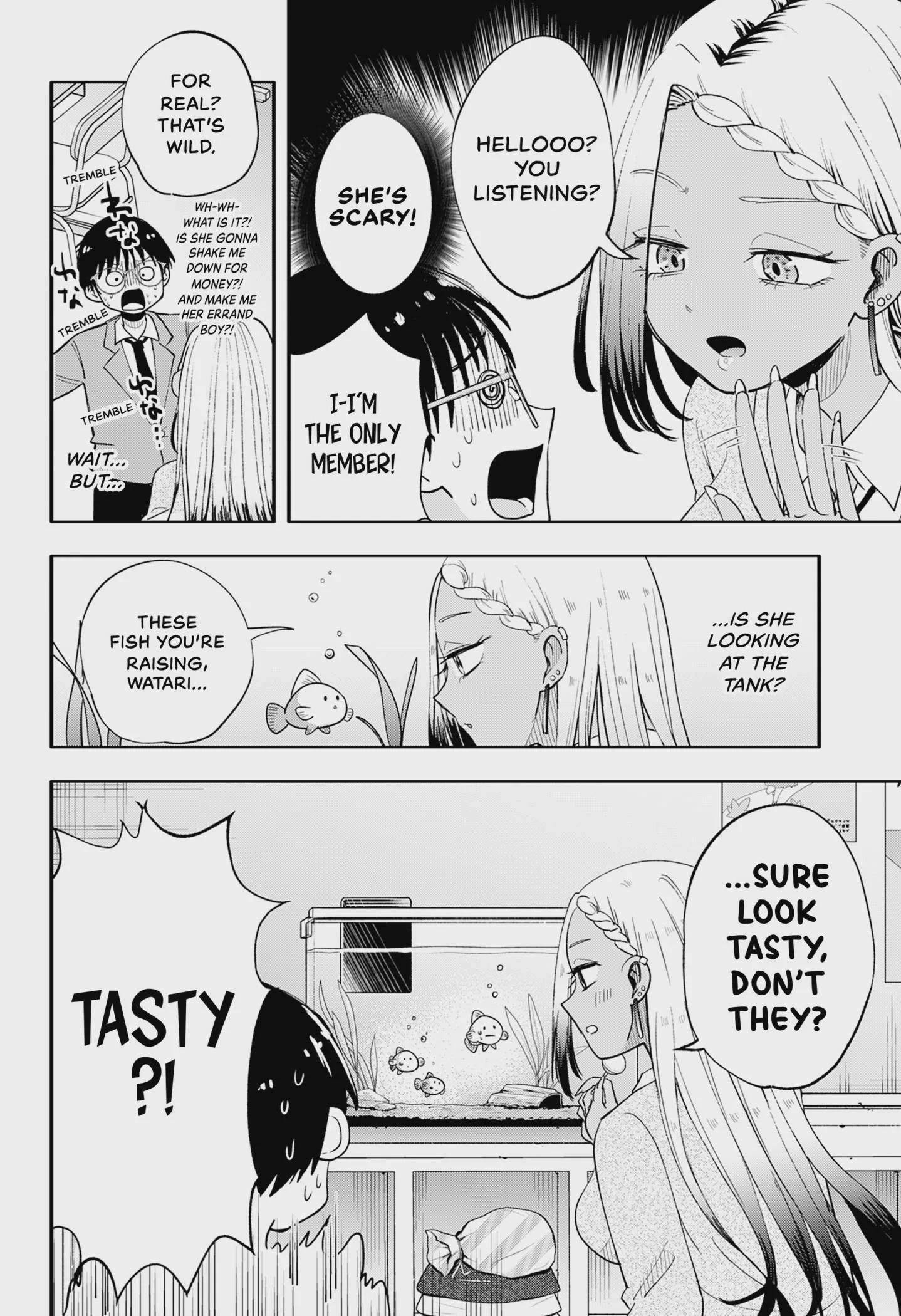 Afterschool Aquarium, chapter 0 END, page 8