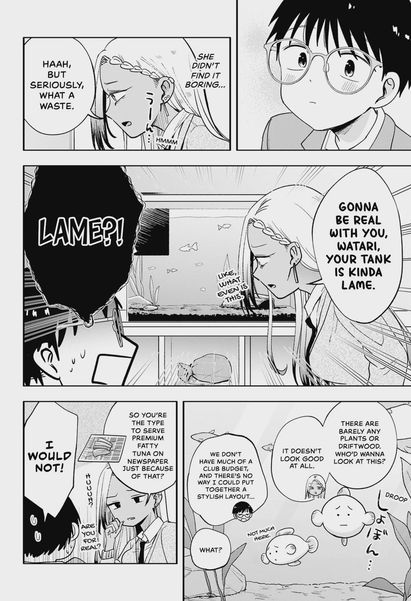 Afterschool Aquarium, chapter 0 END, page 12