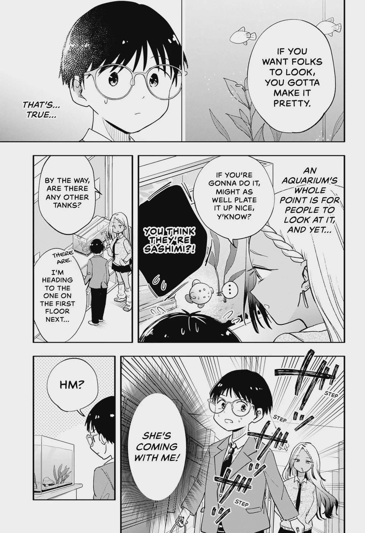 Afterschool Aquarium, chapter 0 END, page 13