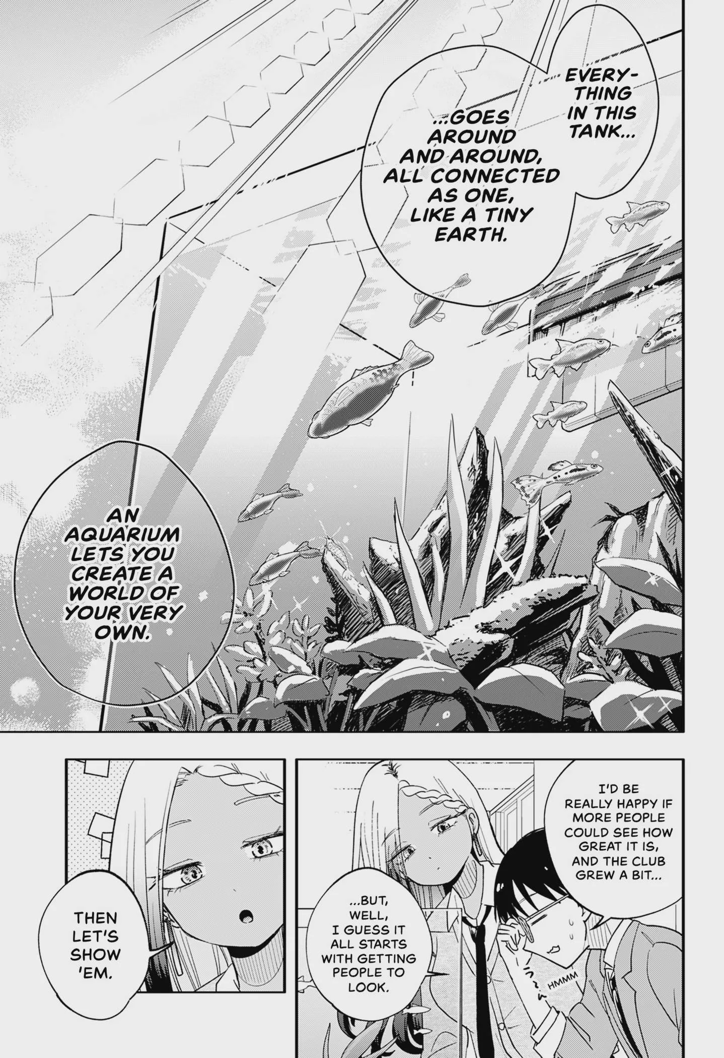 Afterschool Aquarium, chapter 0 END, page 17