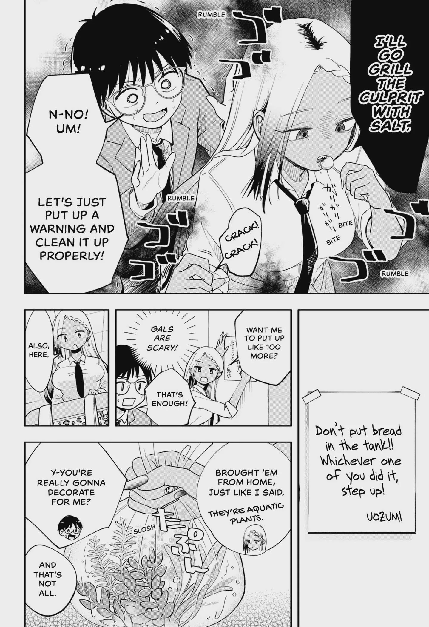 Afterschool Aquarium, chapter 0 END, page 20