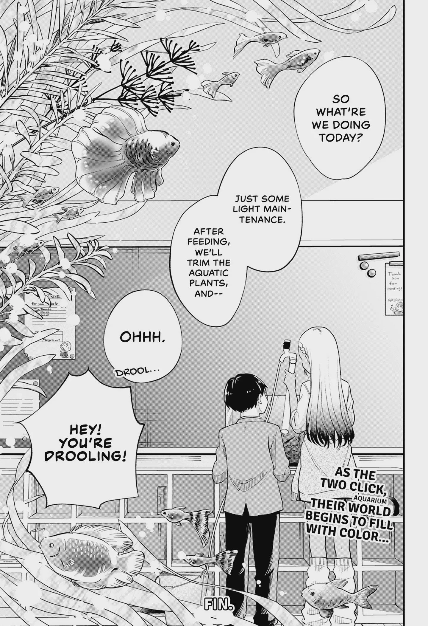 Afterschool Aquarium, chapter 0 END, page 44