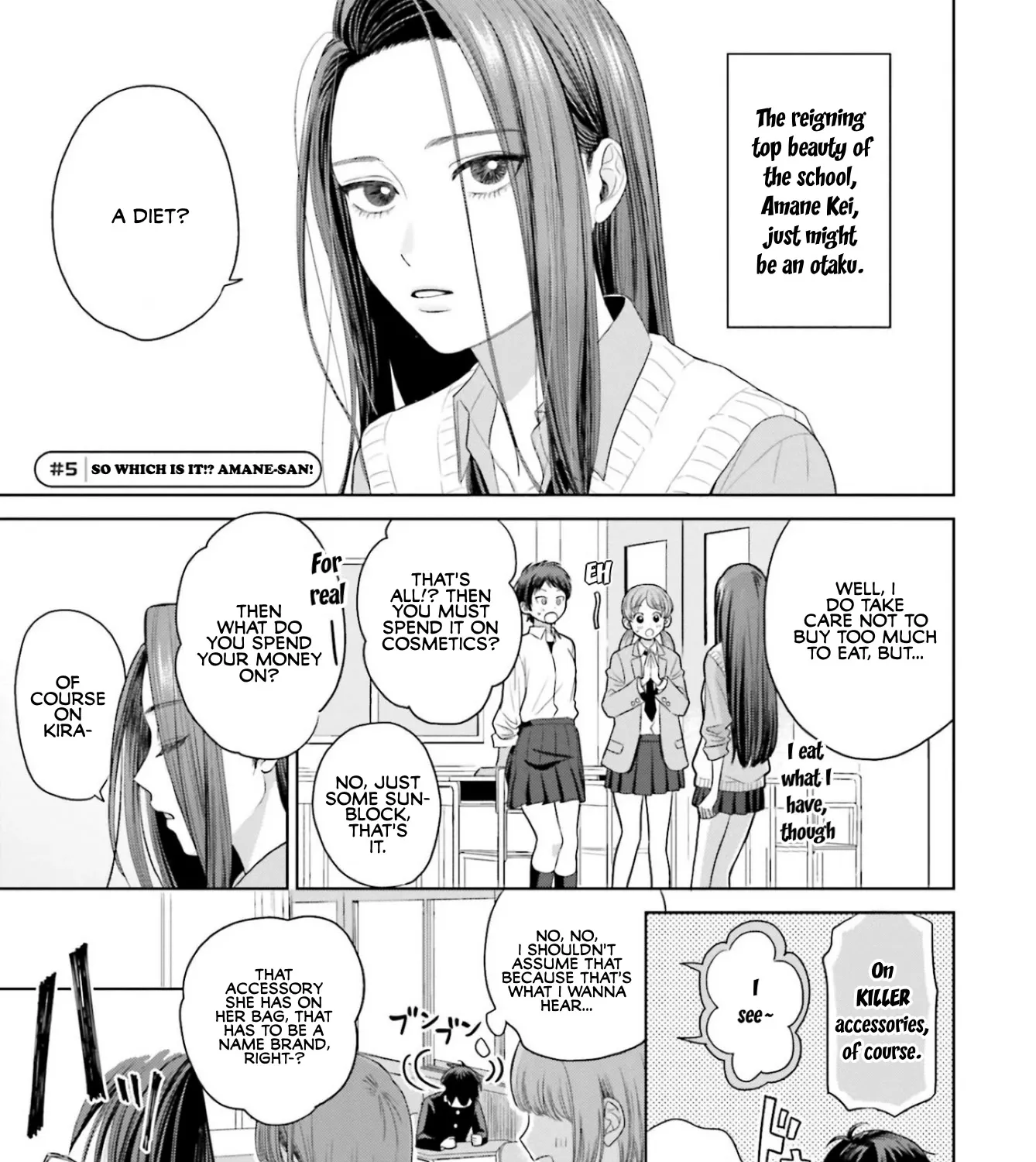 Gals Can't Be Kind to Otaku!?, chapter 1, page 37