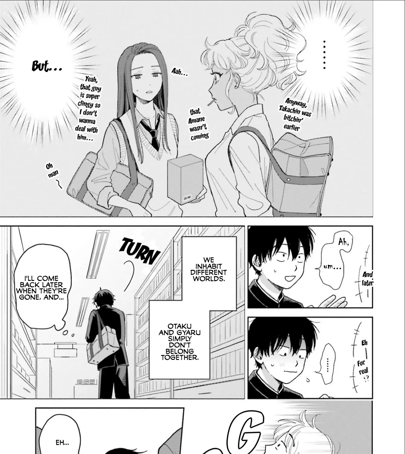 Gals Can't Be Kind to Otaku!?, chapter 2, page 33
