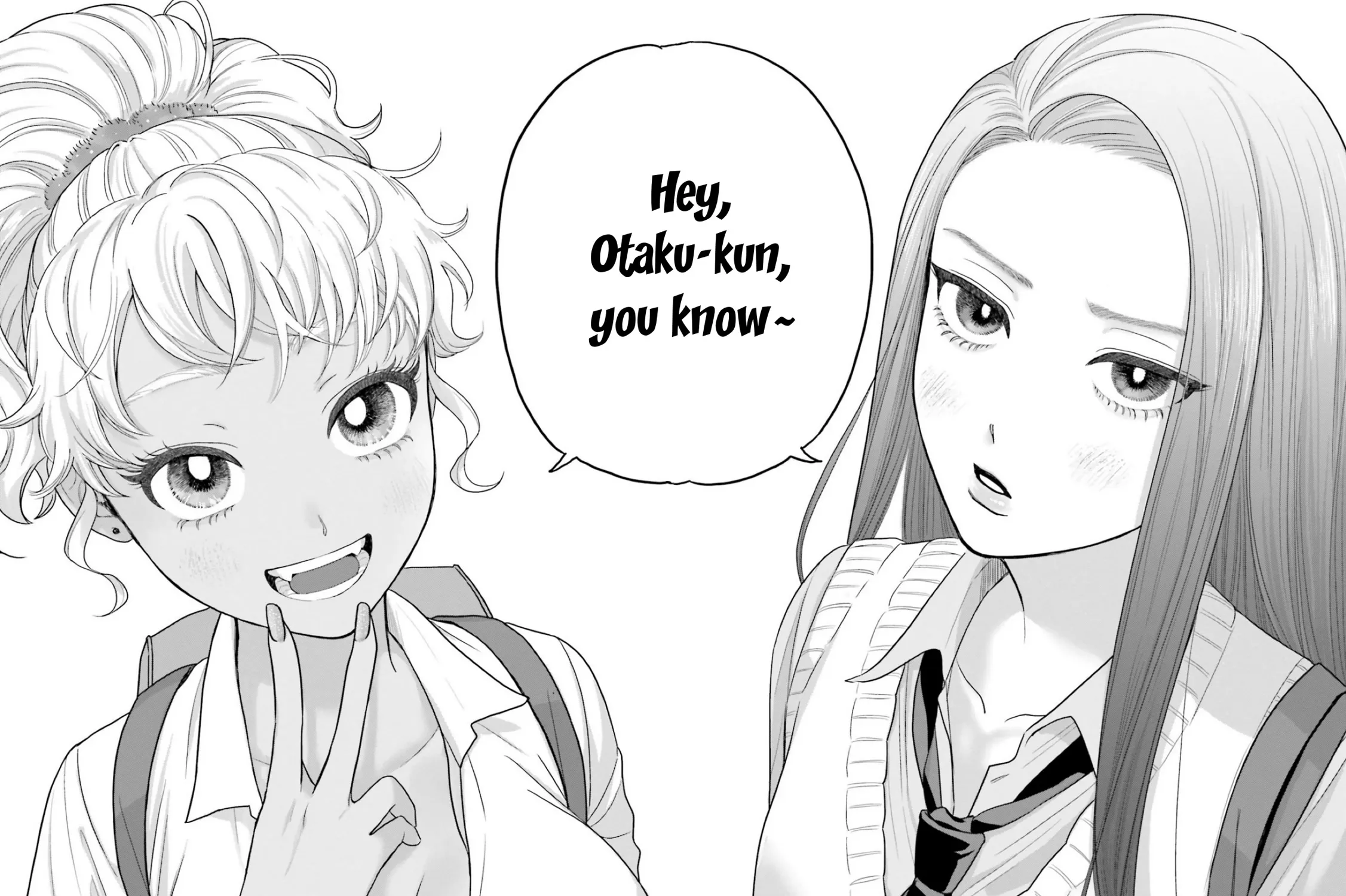Gals Can't Be Kind to Otaku!?, chapter 2, page 35
