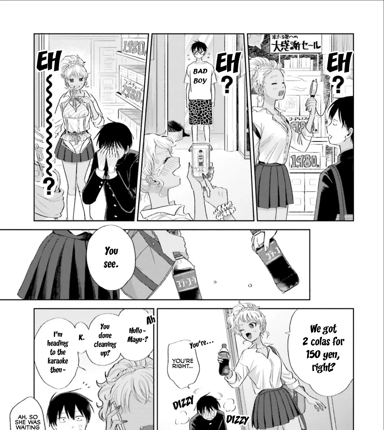 Gals Can't Be Kind to Otaku!?, chapter 3, page 29