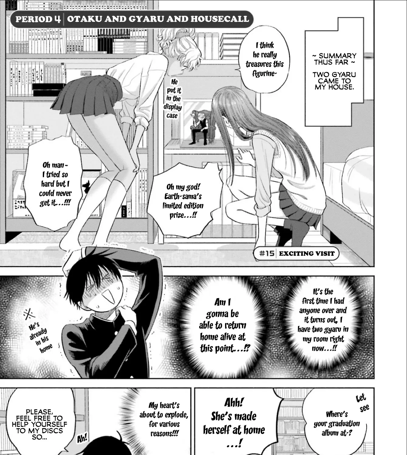 Gals Can't Be Kind to Otaku!?, chapter 4, page 1