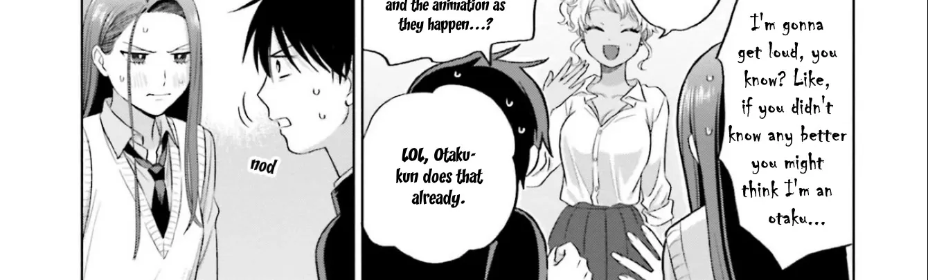 Gals Can't Be Kind to Otaku!?, chapter 4, page 6