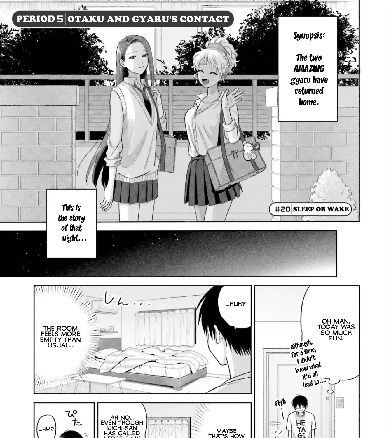 Gals Can't Be Kind to Otaku!?, chapter 5, page 1