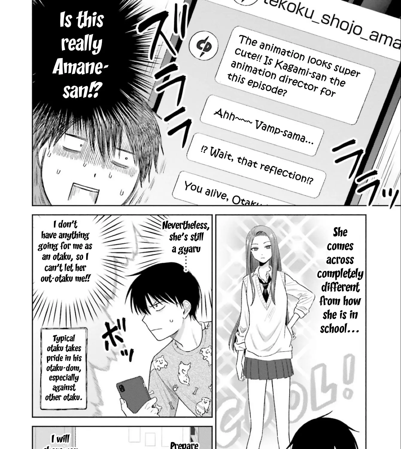 Gals Can't Be Kind to Otaku!?, chapter 5, page 19
