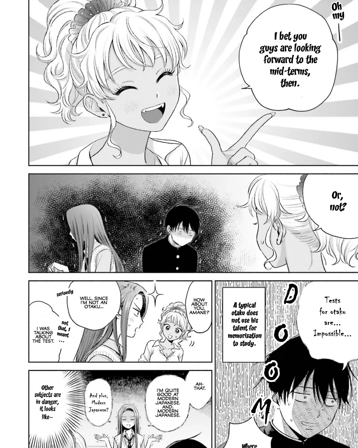 Gals Can't Be Kind to Otaku!?, chapter 7, page 3