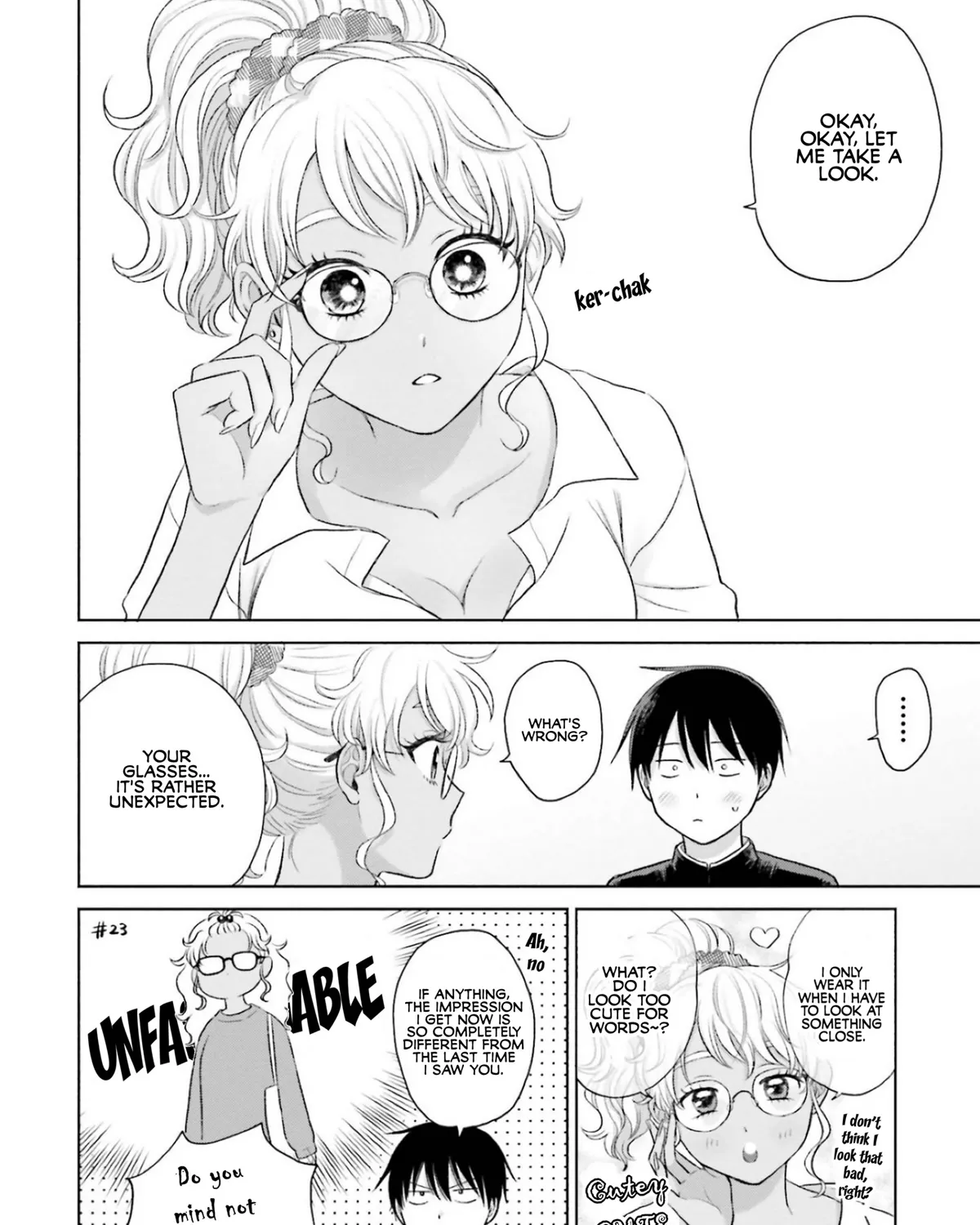 Gals Can't Be Kind to Otaku!?, chapter 7, page 19