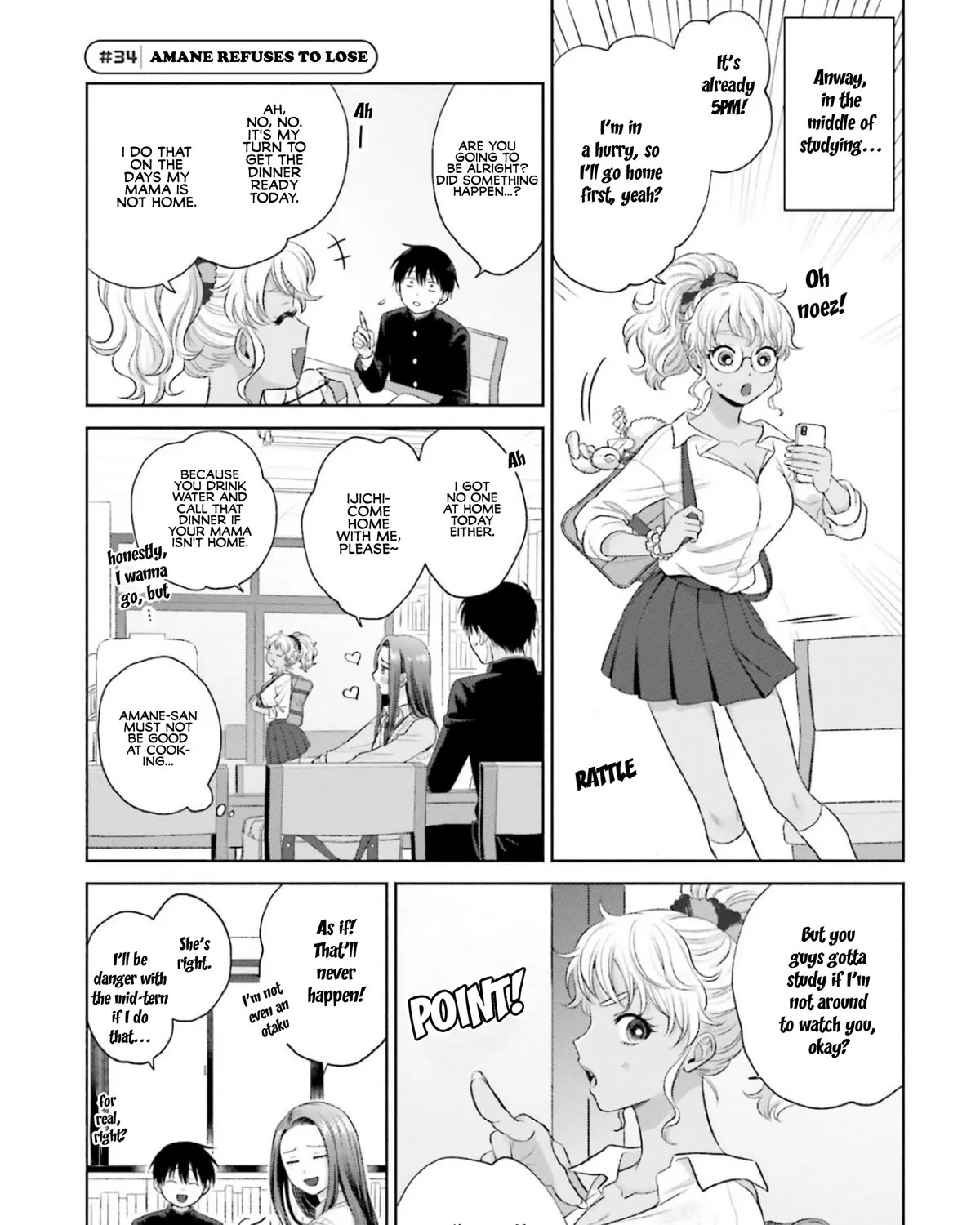 Gals Can't Be Kind to Otaku!?, chapter 7, page 33