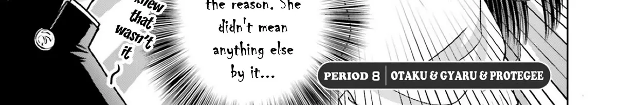 Gals Can't Be Kind to Otaku!?, chapter 8, page 8