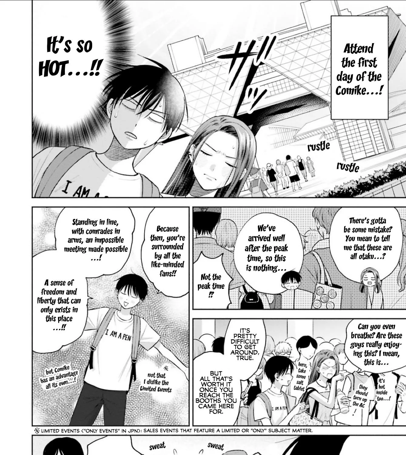 Gals Can't Be Kind to Otaku!?, chapter 13, page 3