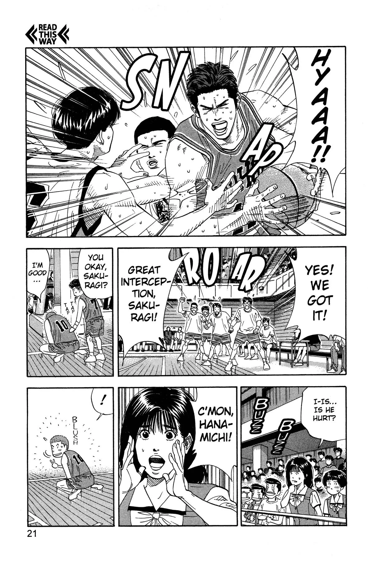 Slam Dunk, chapter 153, page 14