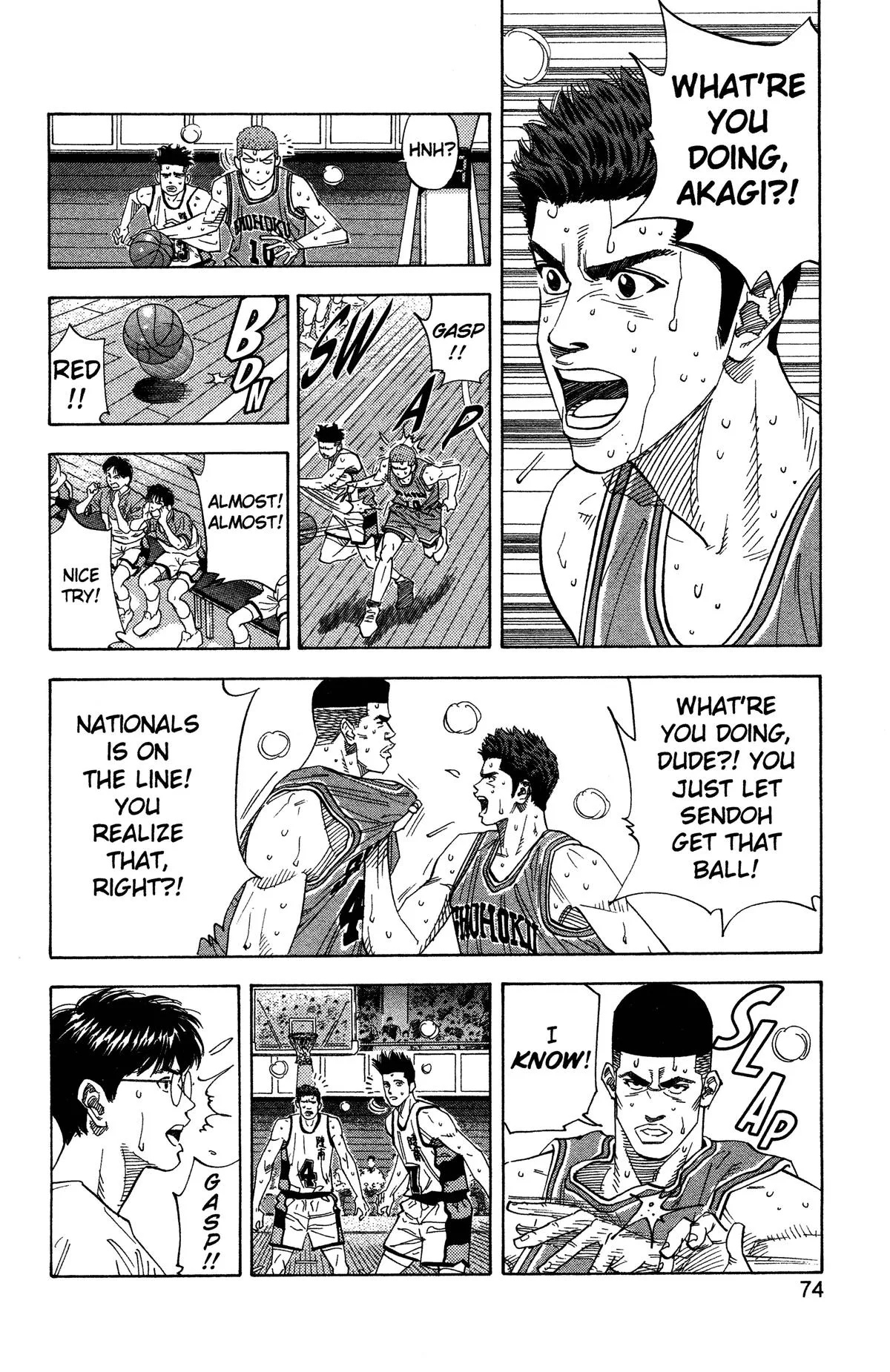 Slam Dunk, chapter 156, page 8
