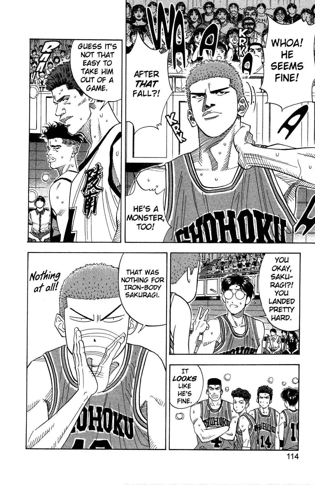 Slam Dunk, chapter 158, page 8