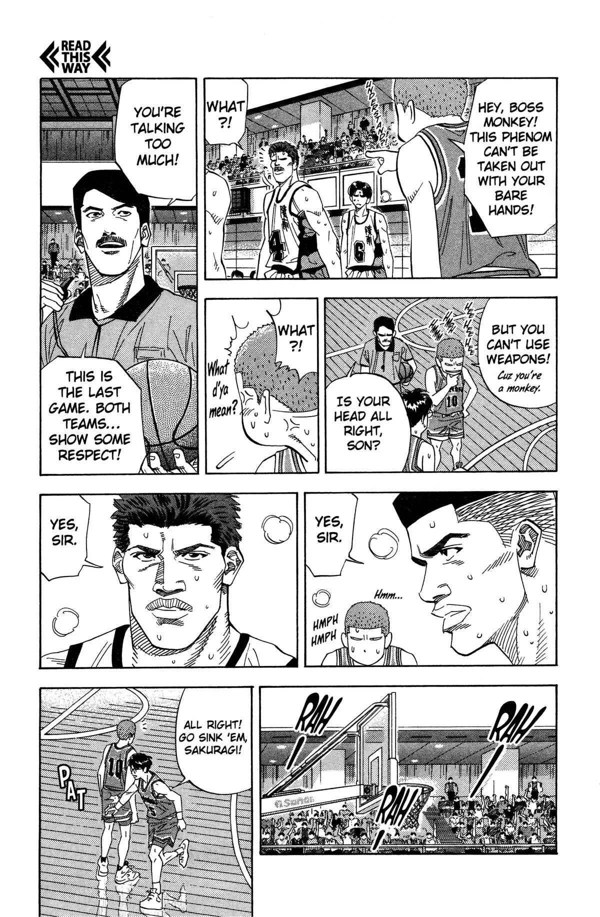 Slam Dunk, chapter 158, page 9