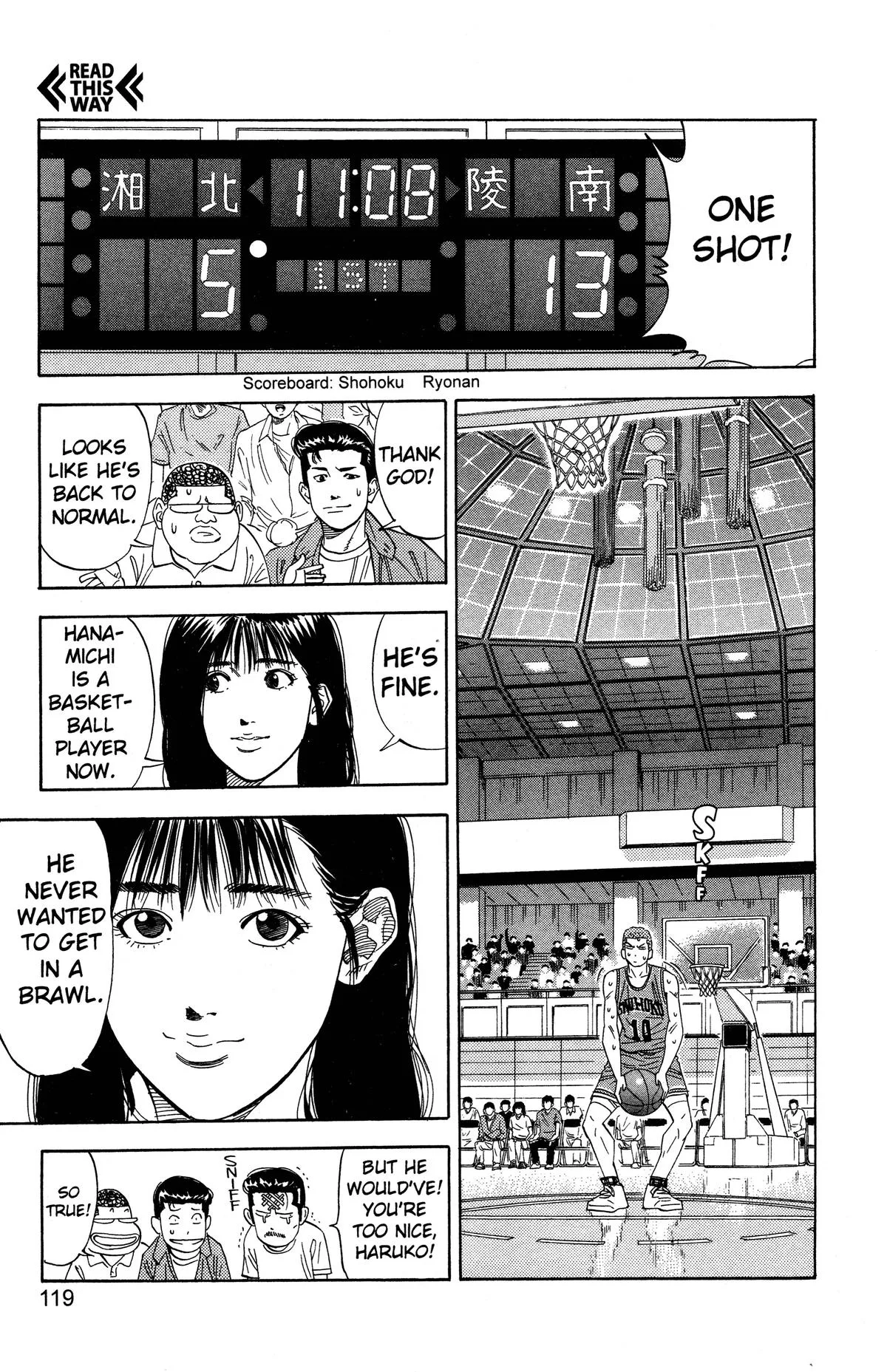 Slam Dunk, chapter 158, page 13