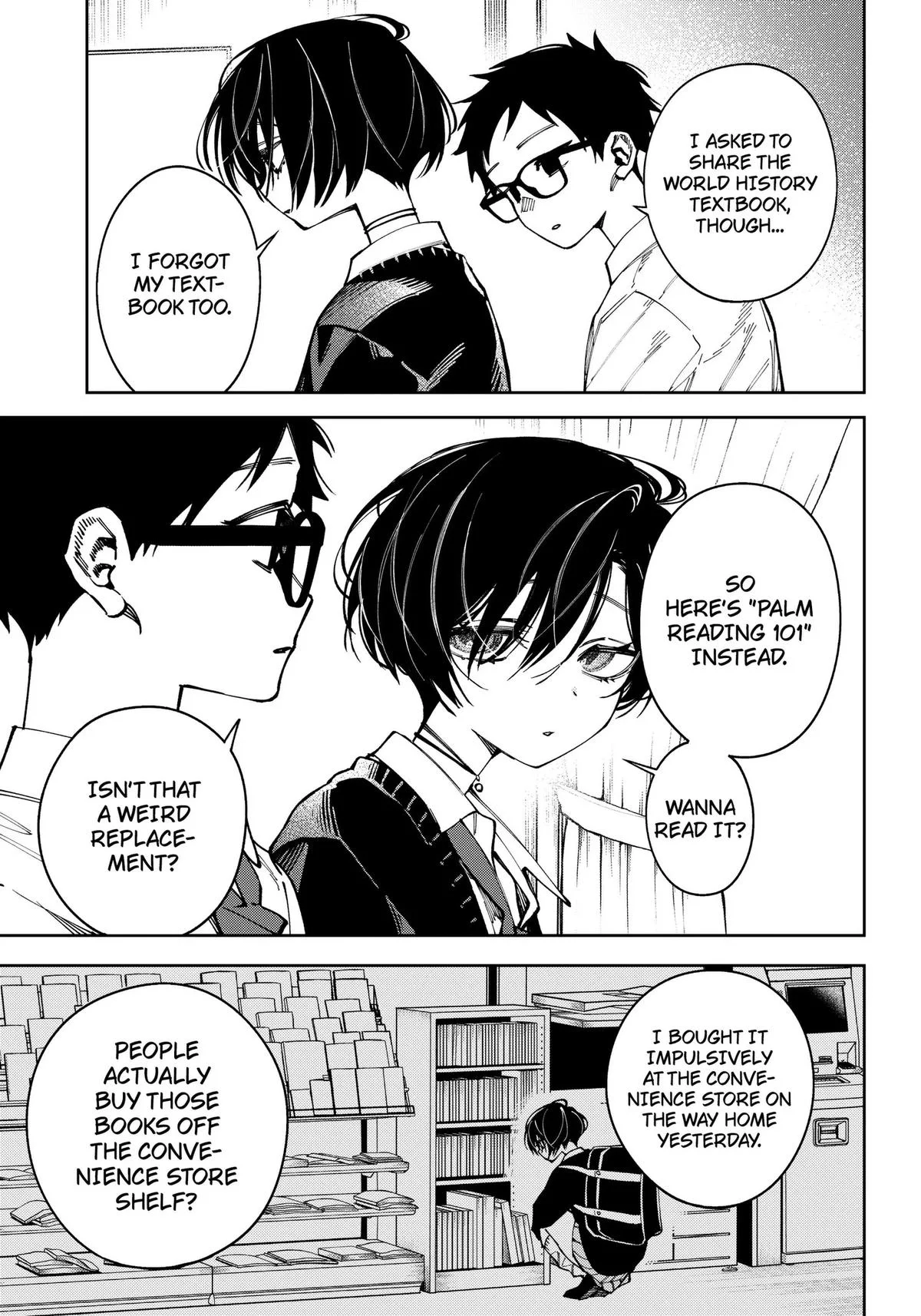 Morino-san Just Won't Leave Me Be, chapter 1, page 6