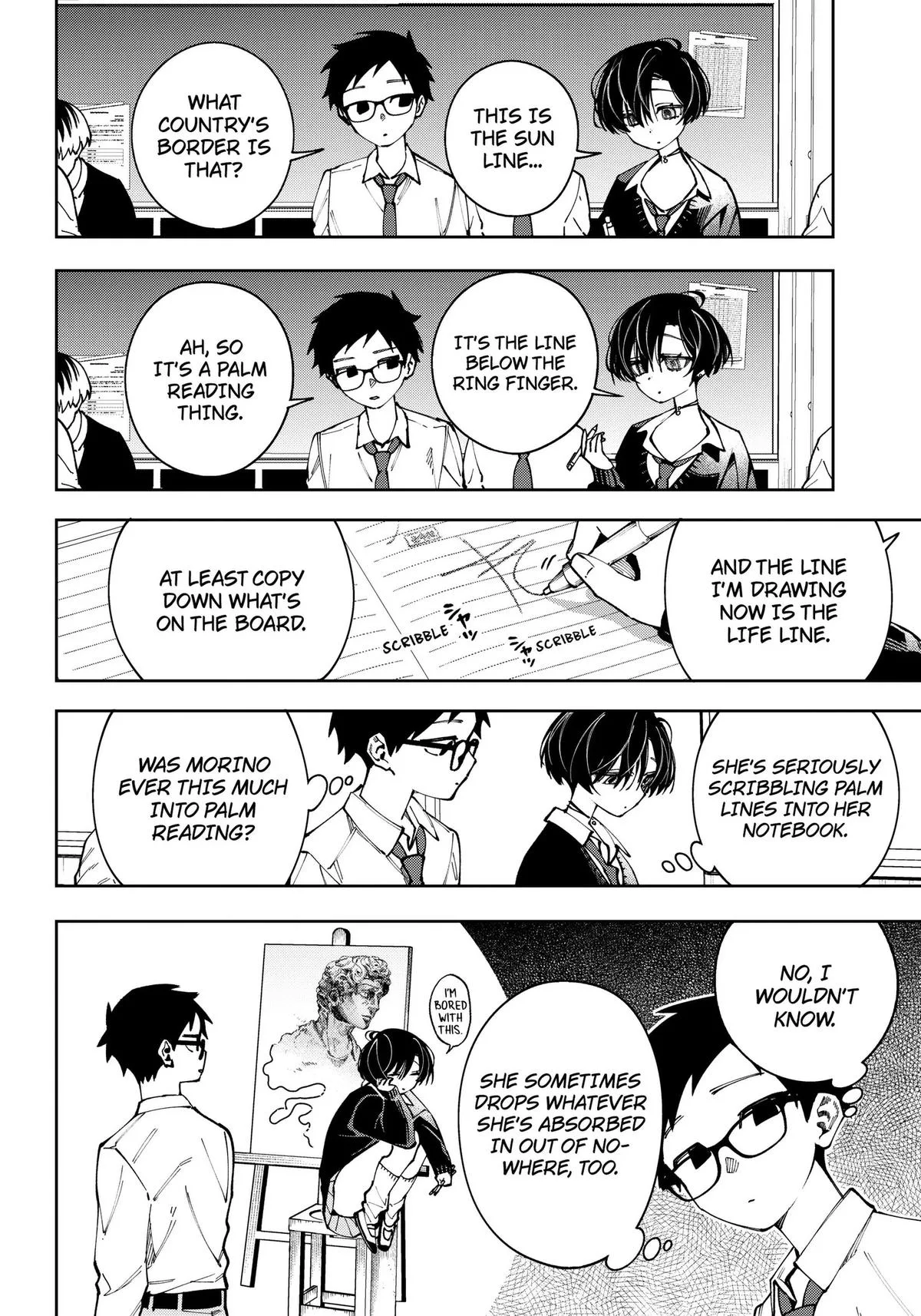Morino-san Just Won't Leave Me Be, chapter 1, page 9
