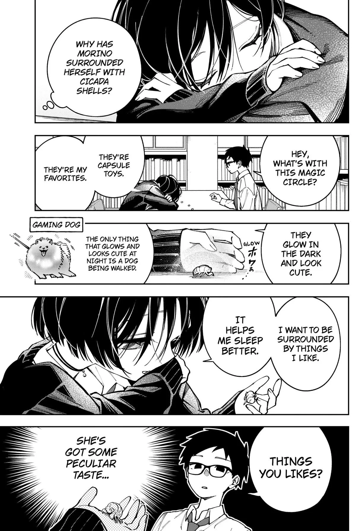 Morino-san Just Won't Leave Me Be, chapter 2, page 3