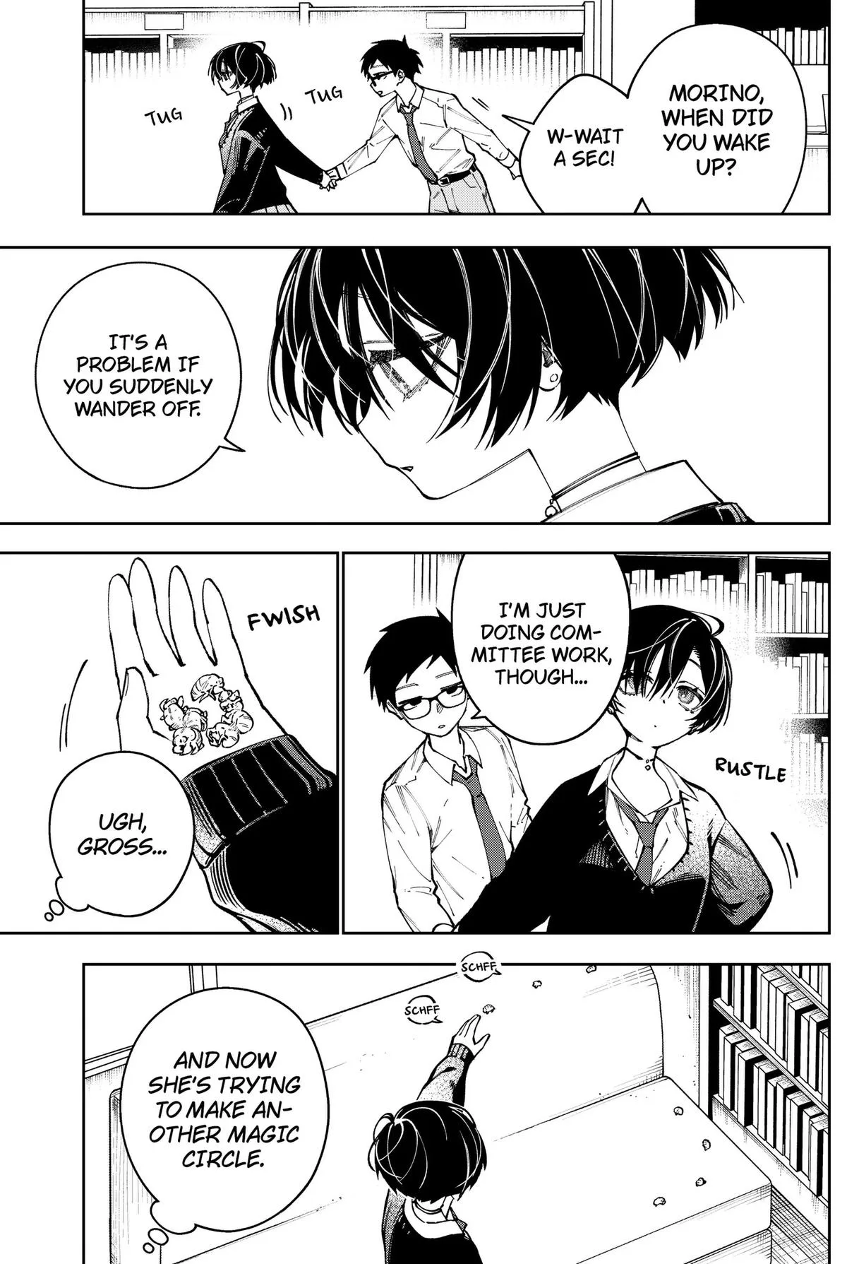 Morino-san Just Won't Leave Me Be, chapter 2, page 7