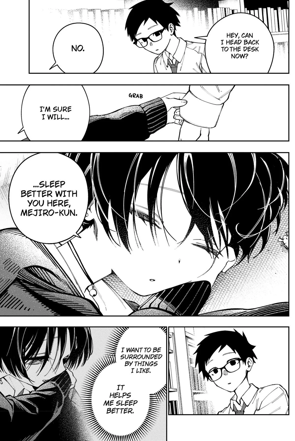 Morino-san Just Won't Leave Me Be, chapter 2, page 9
