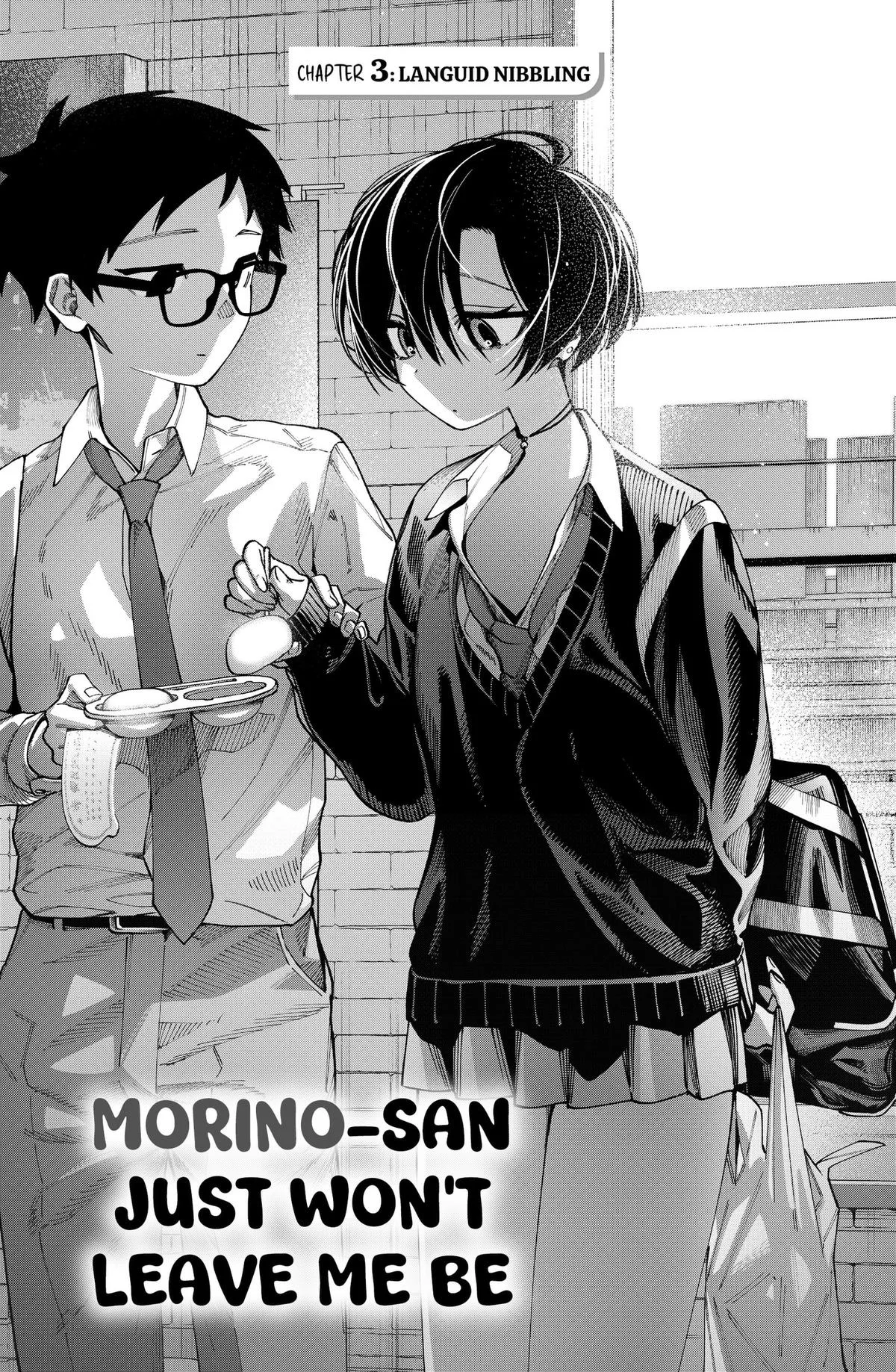 Morino-san Just Won't Leave Me Be, chapter 3, page 1