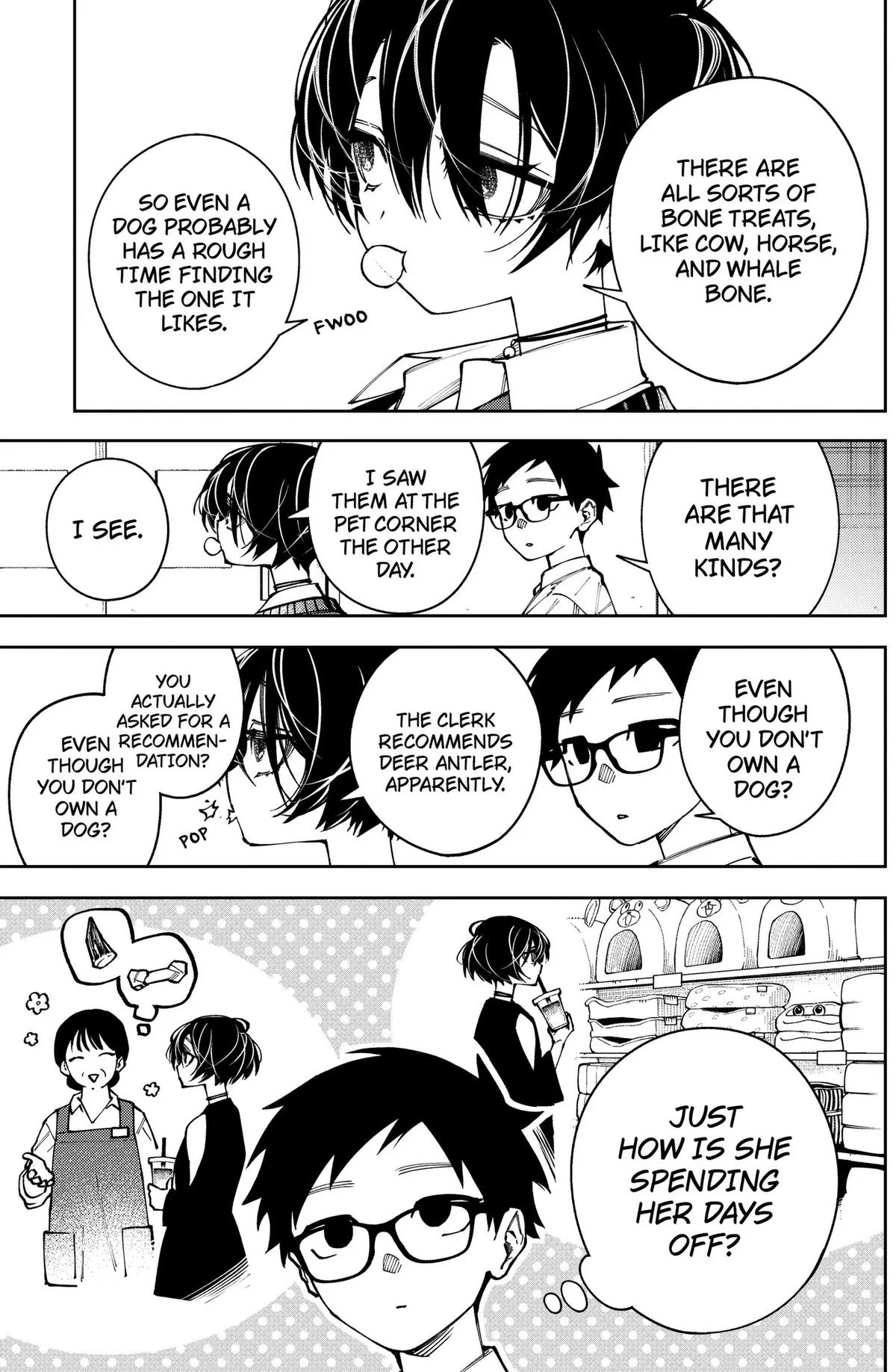 Morino-san Just Won't Leave Me Be, chapter 3, page 5