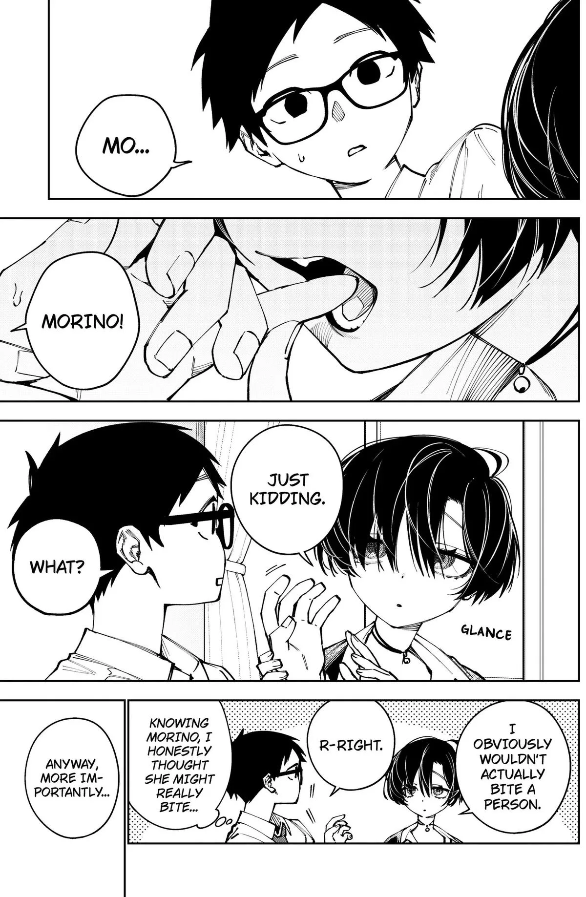 Morino-san Just Won't Leave Me Be, chapter 3, page 9