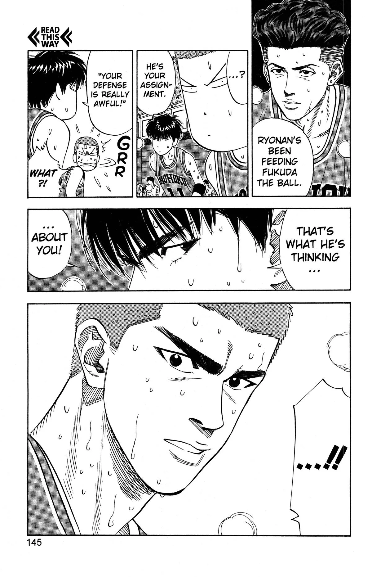 Slam Dunk, chapter 159, page 19