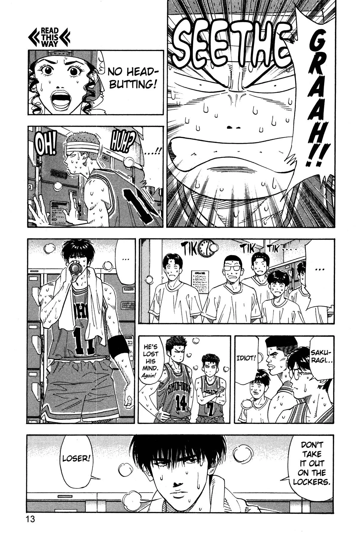 Slam Dunk, chapter 162, page 11