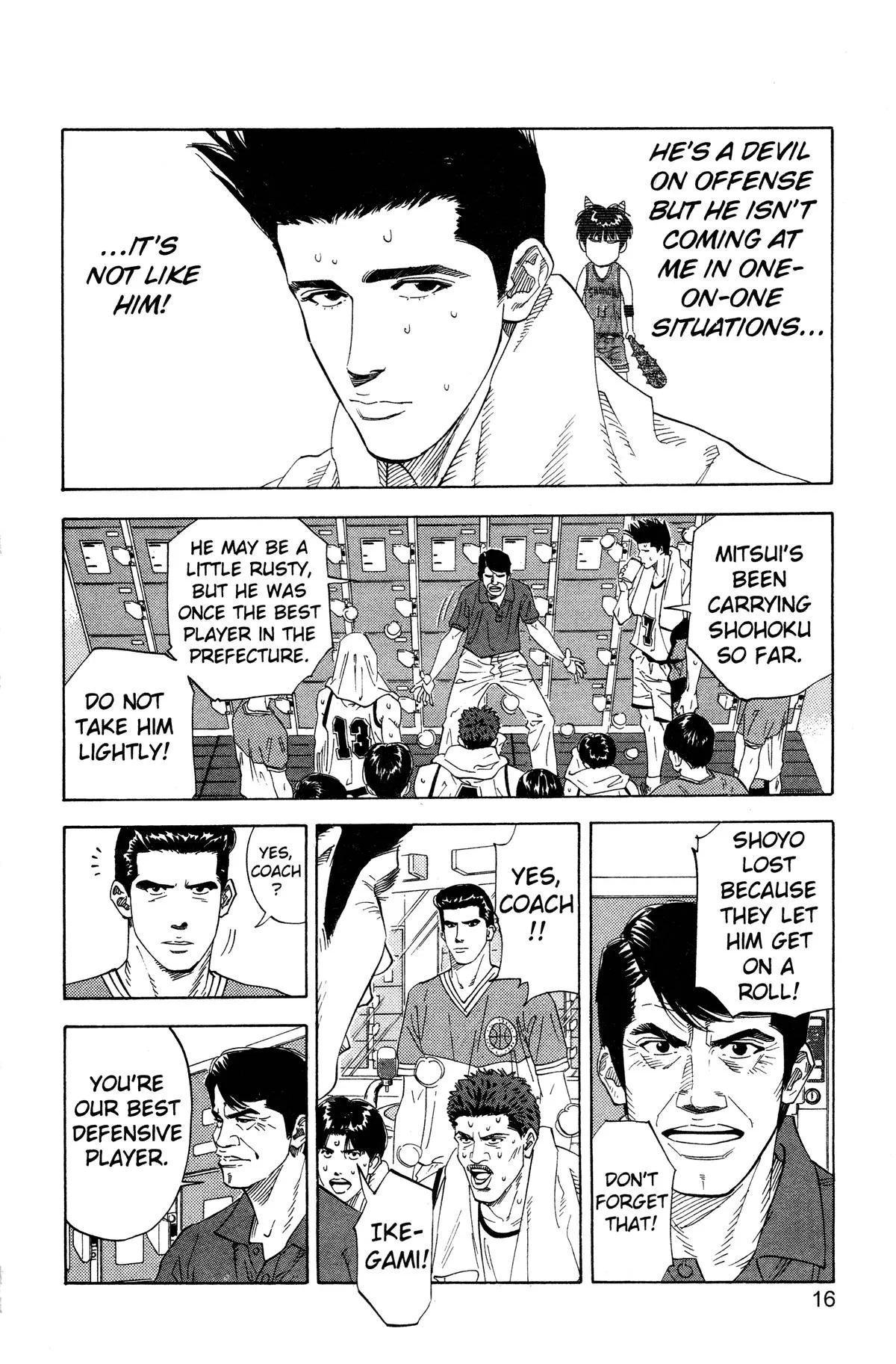 Slam Dunk, chapter 162, page 14