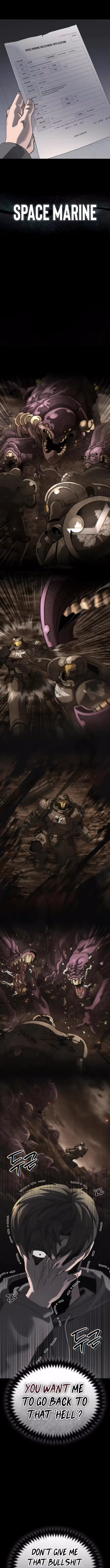 A Space Marine Gets a Status Window, chapter 9, page 4
