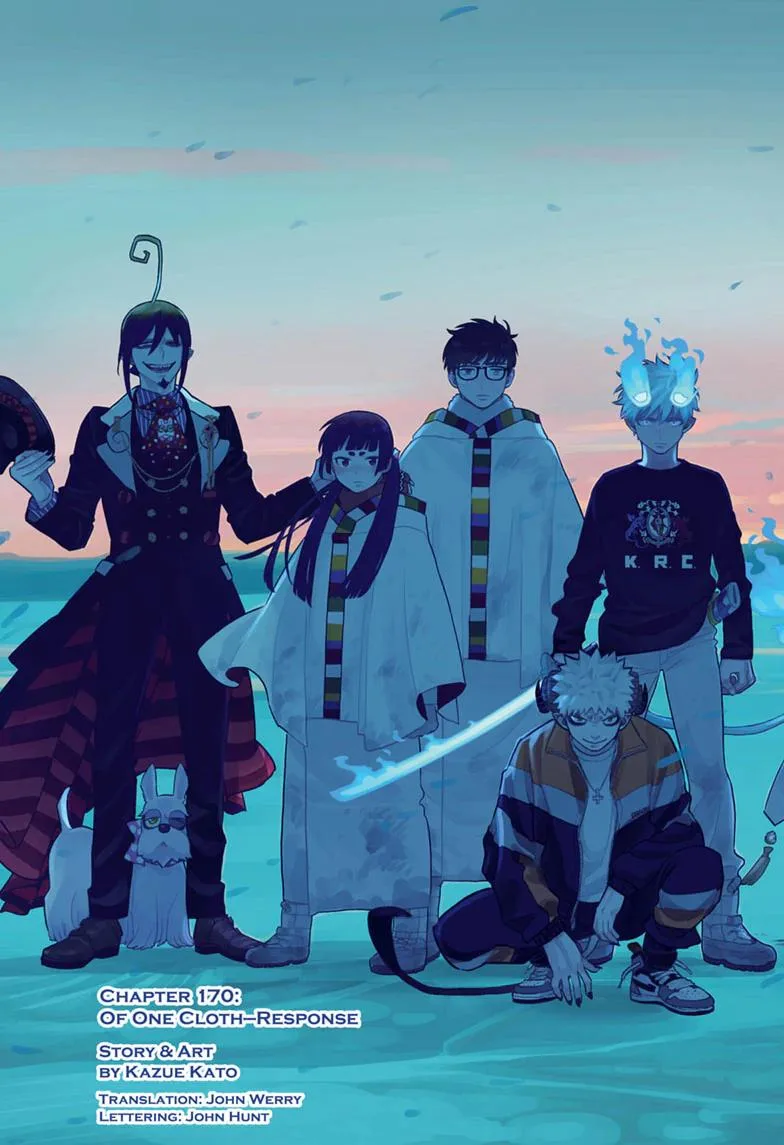 Blue Exorcist, chapter 170, page 2