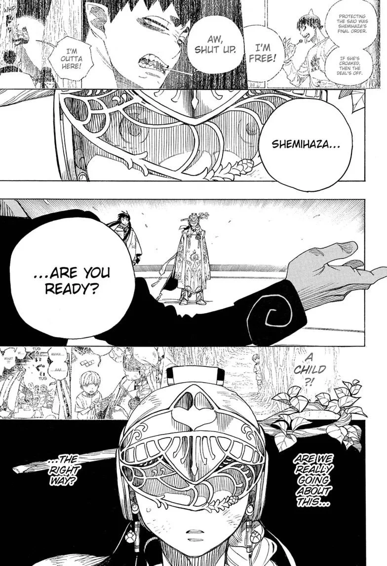 Blue Exorcist, chapter 170, page 16