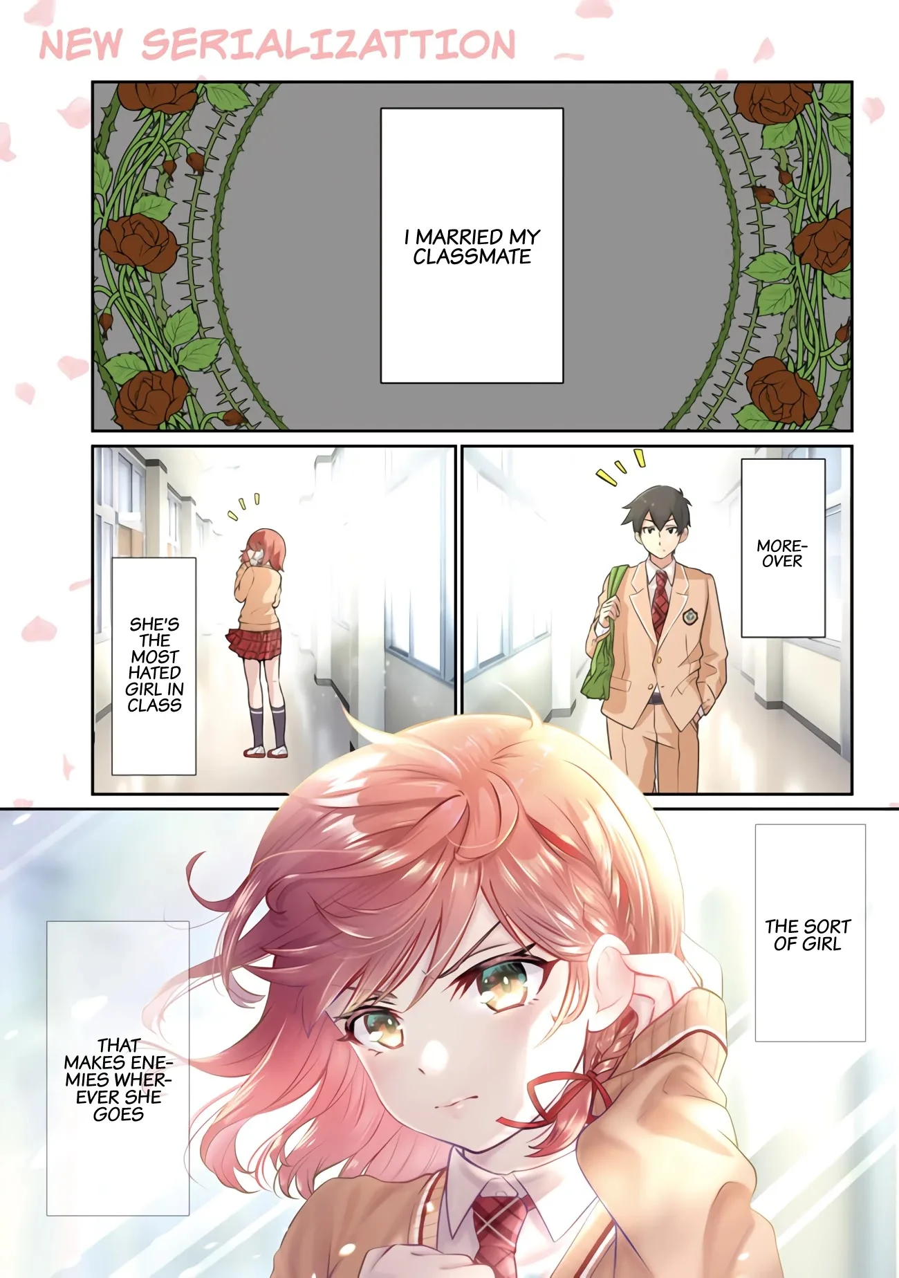 I Got Married to the Girl I Hate Most in Class, chapter 1, page 1