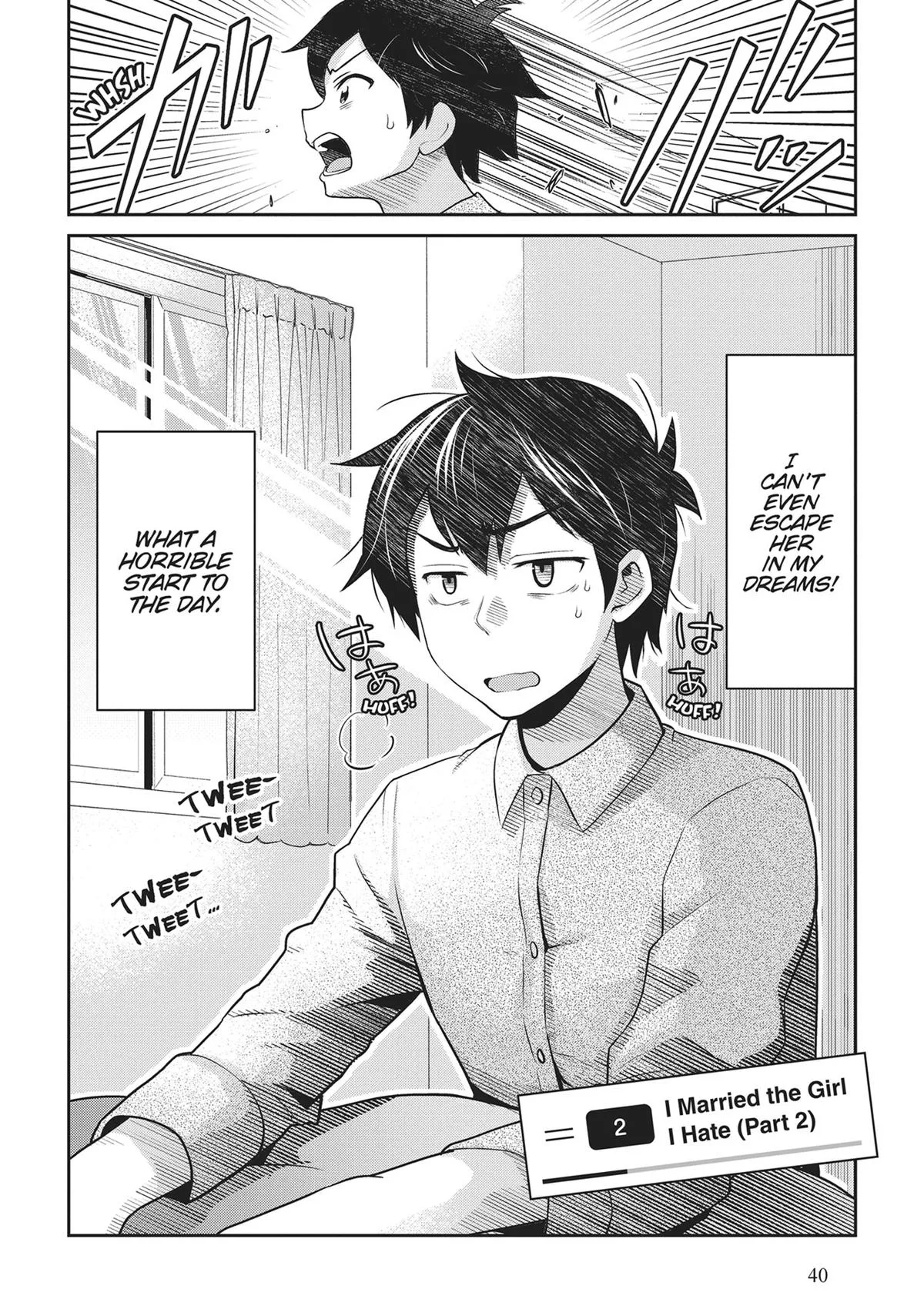 I Got Married to the Girl I Hate Most in Class, chapter 2, page 2