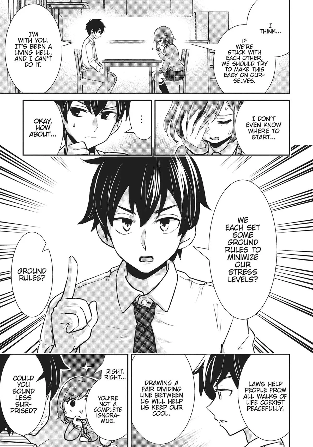 I Got Married to the Girl I Hate Most in Class, chapter 6, page 13